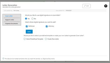Imagility Letter Generation Tool