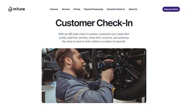 In Tune Auto Customer Check In