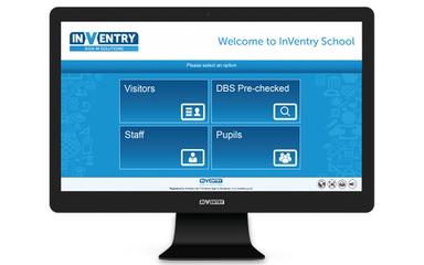 InVentry Welcome Page