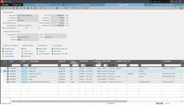 Infor LN invoicing