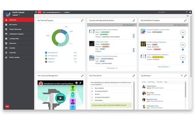 Infor Learning Management System (LMS) My Training Progress
