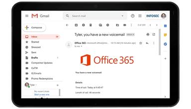 Infosec IQ phishing simulation