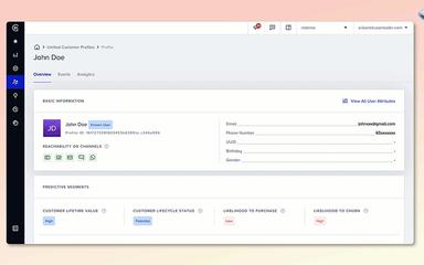Insider Unified Customer Profile