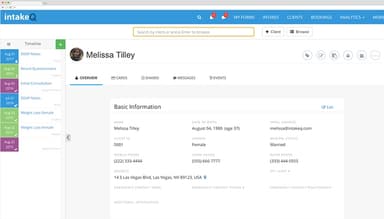 IntakeQ client profile