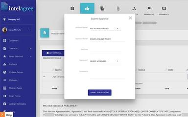 IntelAgree submit approval
