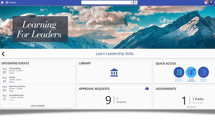 Intellek LMS Dashboard
