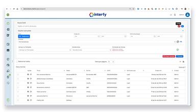 Feature-rich document search interface