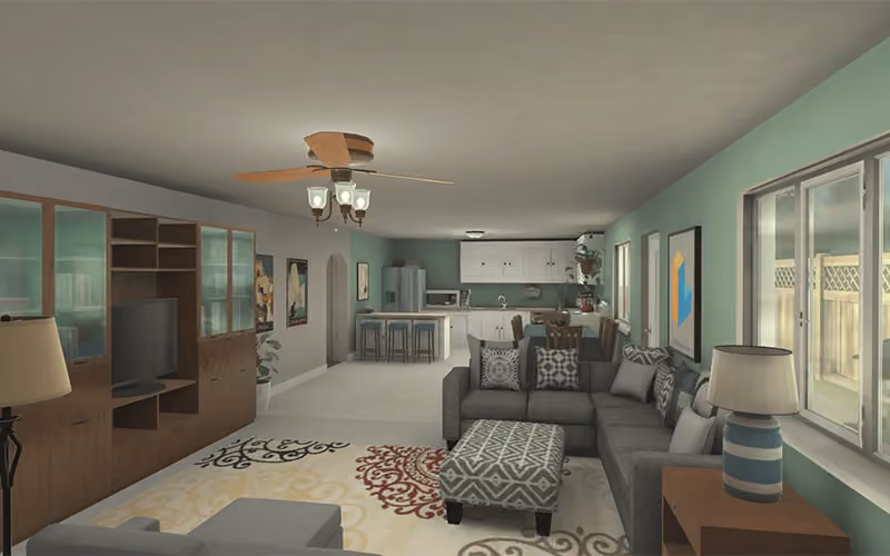 Interplay Learning Multi-Family Maintenance Simulations