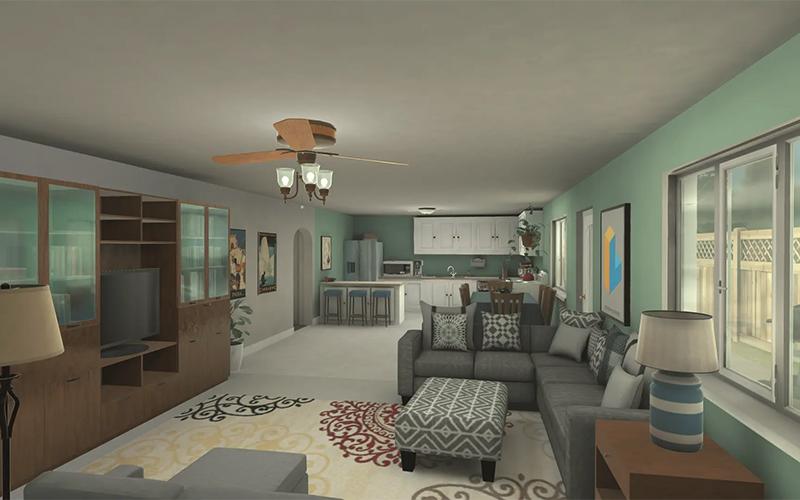 Interplay Learning Multi-Family Maintenance Simulations