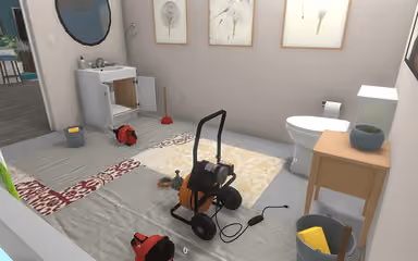 Interplay Learning Plumbing Simulations