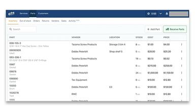 Easy Truck Shop Inventory Management