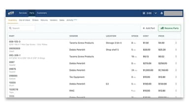 Easy Truck Shop Inventory Management