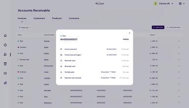 Rillet Software Invoicing