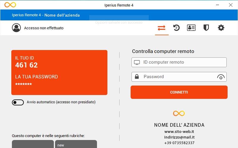 Iperius Remote Login