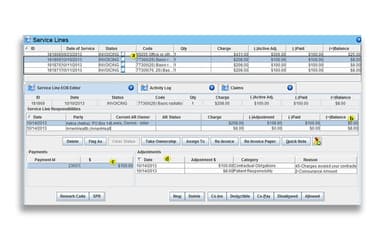 Iridium Medical Billing Solution Service Lines