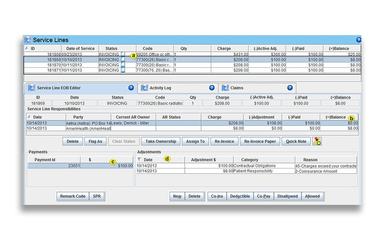 Iridium Medical Billing Solution Service Lines