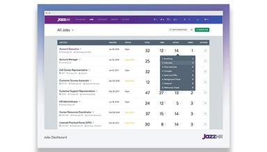 JazzHR See track and manage candidates from one central location