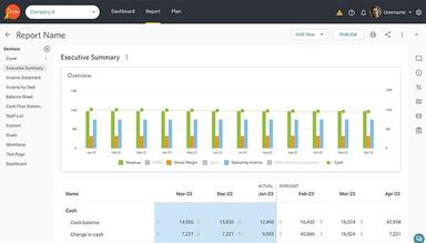 Jirav Customizable reporting for your leadership team investors and stakeholders