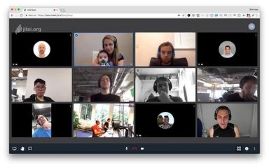 Jitsi Meet Title View