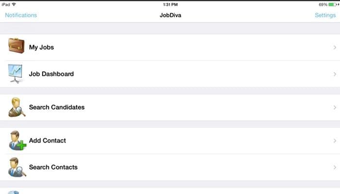JobDiva Access Notes
