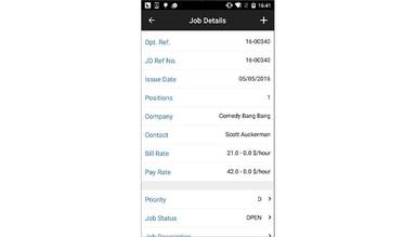 JobDiva View Job Details