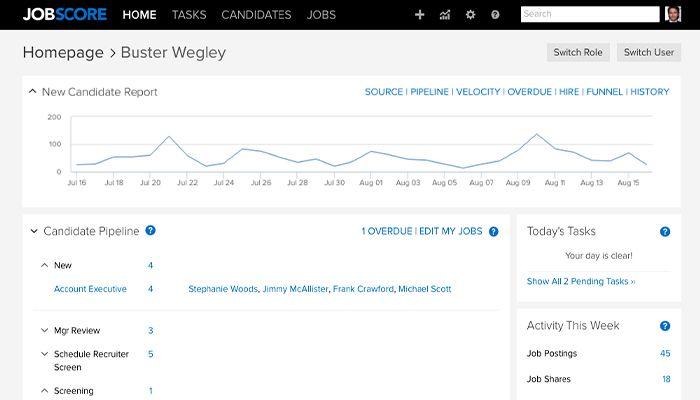 JobScore Homepage