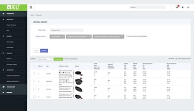 Jolt Fulfillment System Restock Report