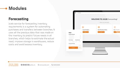Juleb ERP Forecasting Module