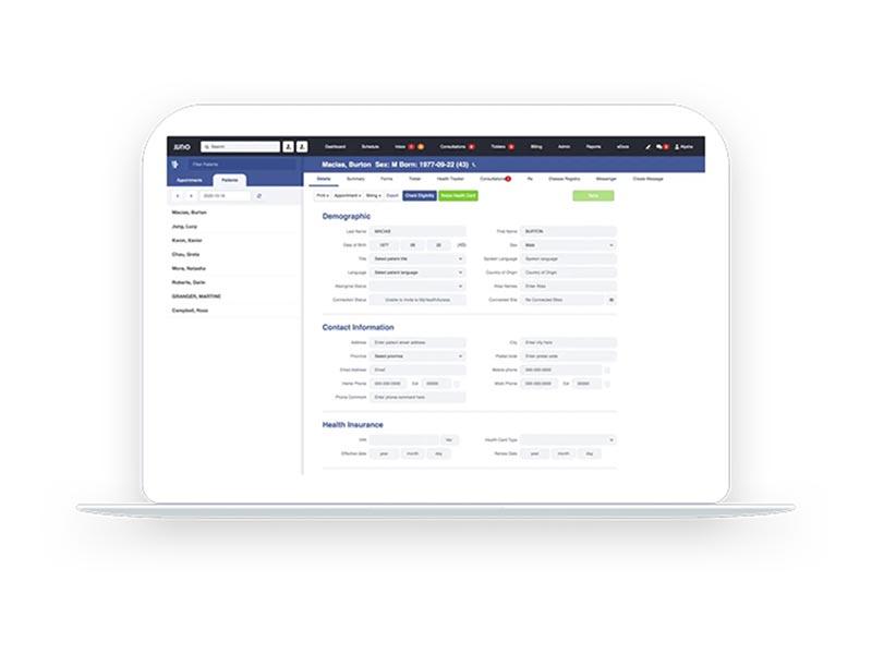 Juno Patient Details