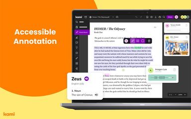 Kami Accessible Annotation