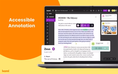 Kami Accessible Annotation