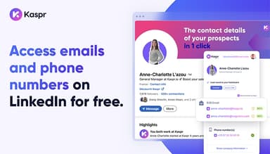 Kaspr Chrome Extension