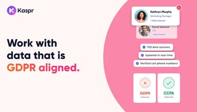 Kaspr is GDPR aligned