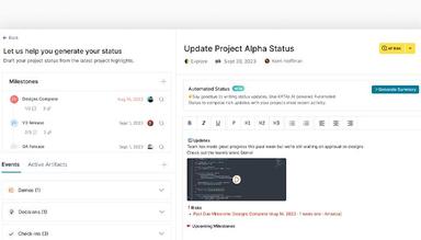 Kata Auto Generated Status Updates