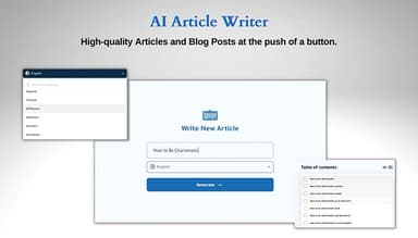 Katteb Generate Articles