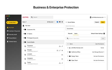 Keeper Business & Enterprise Protection