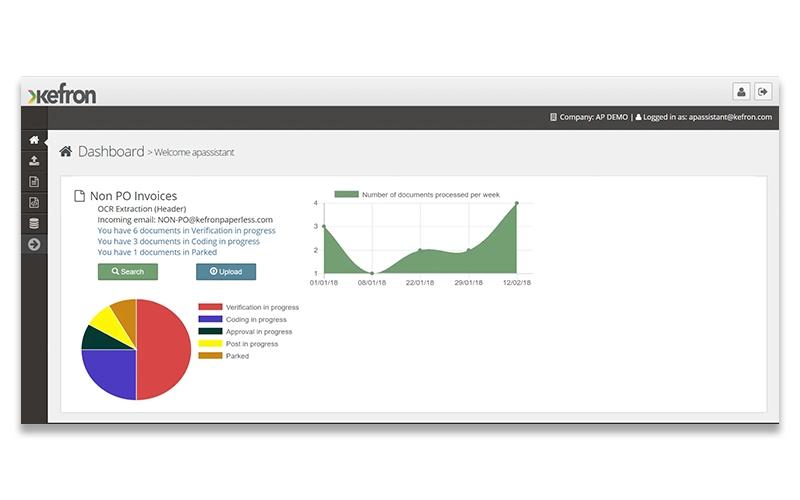 Kefron AP User friendly interface