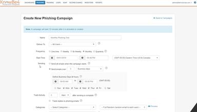 Training new campaigns