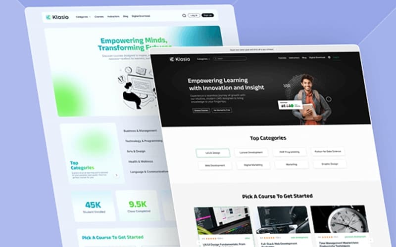 Klasio Website Templates