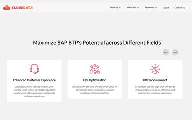 KloudData Maximize SAP BTPs Potential across Different Fields