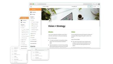 Klyck-Vision-+-Strategy-Template-with-Mobile-UX