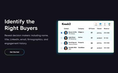 Knock2 Identify The Right Buyers