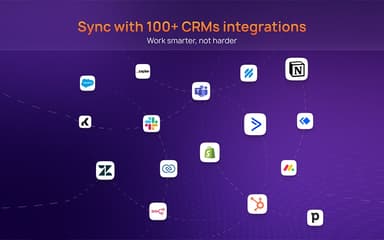 Krisp Call Sync with 100 CRM and Business Integrations