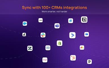 Krisp Call Sync with 100 CRM and Business Integrations