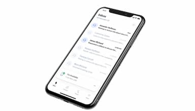 LEX Reception Message View On Mobile App