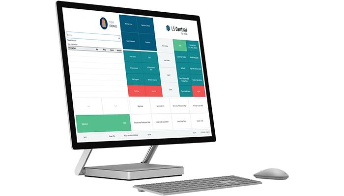 LS Central POS interface is highly customizable and works with any device
