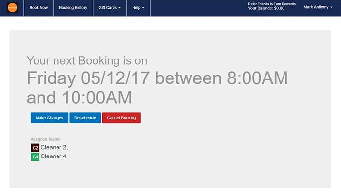 Launch27 Booking confirmation