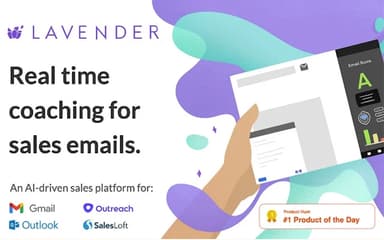 Lavender Coaching for Sales Emails