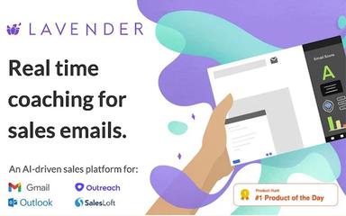Lavender Coaching for Sales Emails