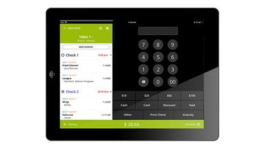 Lavu POS Create and split checks by item, seat number, table, and more